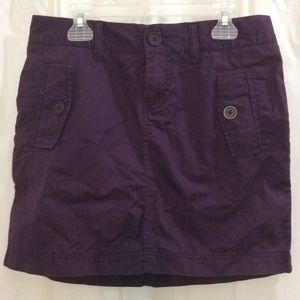 NWOT Purple Gap Junior Size 1 Mini Skirt So Cute!